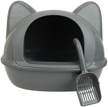 WOUAPY Cat Litter Box (Grey)