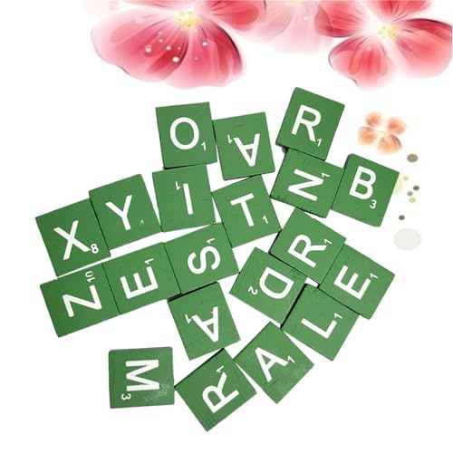 Letras de madera para manualidades 300 piezas miniatura 3