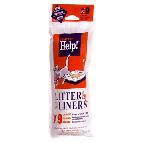 Hartz Help! Litter Liners with Ties, Large , 9 liners Amazon.in Pet