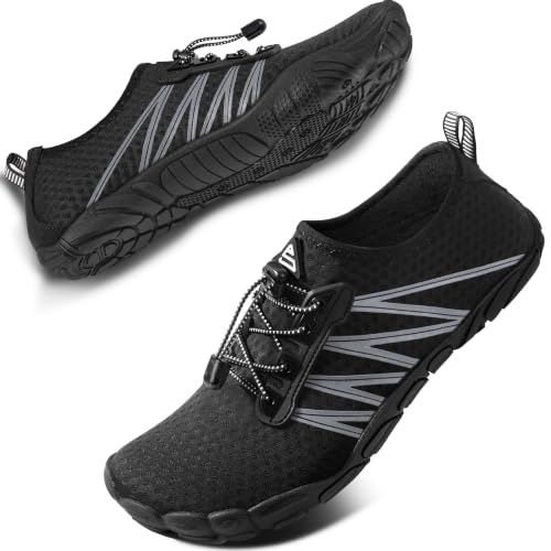 Image of SEEKWAY Water Shoes Men Women Adult Quick-Dry Aqua Sock Barefoot for Beach Swim River Pool Lake Hiking Kayaking Surfing