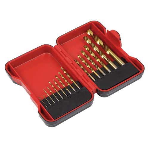 Sealey AK3715HSS 15pc HSS Drill Bit Set