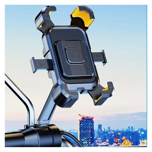 Support de téléphone pour vélo antidérapant et rotatif CB-Orange - 6