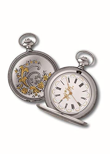 OPO 10 - Montre de Poche à Gousset, réplique de Vraie Montre d'antan, diamètre 5cms (ref: 203)