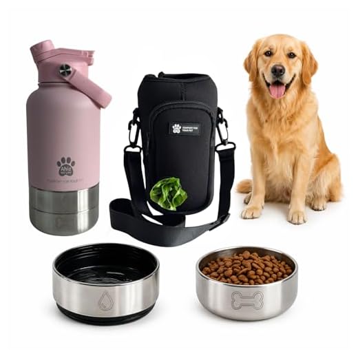 3-in-1 Portable Dog Water Bottle