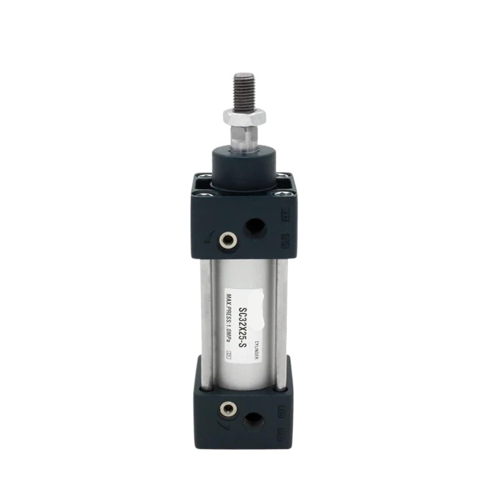 Cylindre pneumatique SC63 double effet à tige fluide robuste