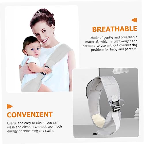 Abaodam 3 Pecas porta bebê portátil Sling para bebê recém-nascido Carregador bebê ergonômico suspend