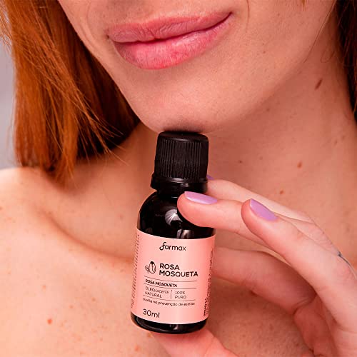 Farmax Oleo De Rosa Mosqueta Puro 30Ml(Embalagem pode variar)