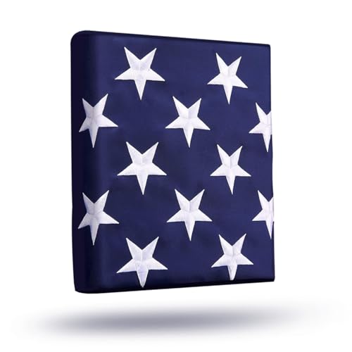 American Flag 3x5 Ft for Outside, Durable Embroidered American Flag