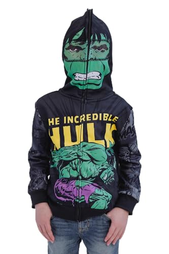 Image of Marvel Boys' Cosplay Fleece Zip-Up Hoodie Little Kid to Big Kid
