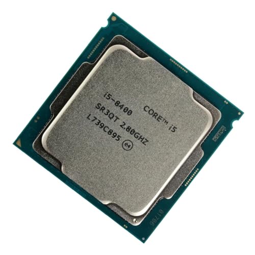 Image of Core i5 8400 8th Gen, 2.8-4.0 GHz, LGA1151 (B360 /H310), 6C /6T, 9MB Cache, 65W TDP, UHD 630 Graphics, Budget Gaming Desktop Processor with Warranty