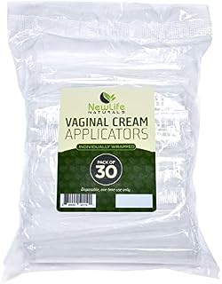 Disposable Plastic Vaginal Applicator Pack: Hygienic Threaded Injector Applicators to Fit Preseed Lubricant