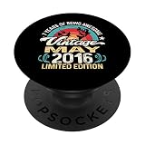 Vintage Mai 2016 - 7 ans pour les amateurs de pêche PopSockets PopGrip Interchangeable