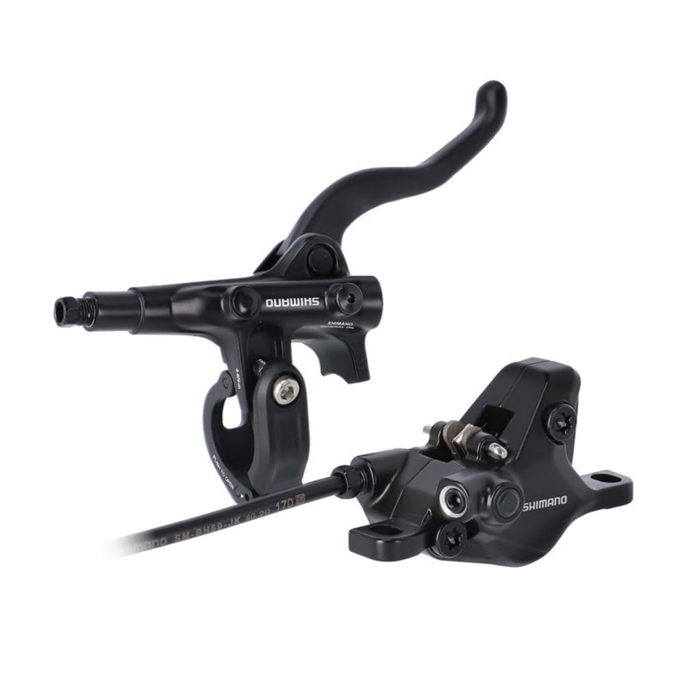 SHIMANO - Kit Freno Disco Tras. 2 Pist.-BL-M4100 + BR-MT410 + Latig.