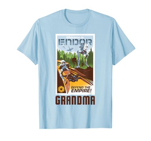T-shirt Star Wars Grandma Endor vêtement assorti famille