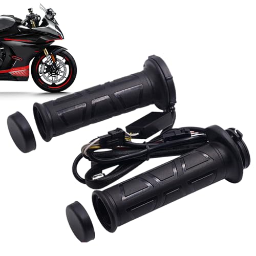 Chauffe-guidon chauffant : poignées de batterie, contrôleur de vélo thermique | Kit de tube de chauffage de moto universel, protection de conduite par temps froid pour scooter ATV
