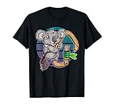 Süßer Koala mit Chalkbag Klettern Bouldern T-Shirt