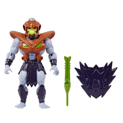 Masters of the Universe Origins Action Figure, Rise of Snake Men Snake Armor Skeletor, Art