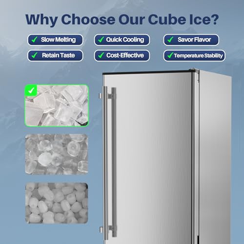 Fabricadora de Hielo Coolake 15 Pulgadas Bajo Mostrador miniatura 5