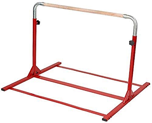 Tumbl Trak Expandable Gymnastics Training Jr Kip Bar, Red