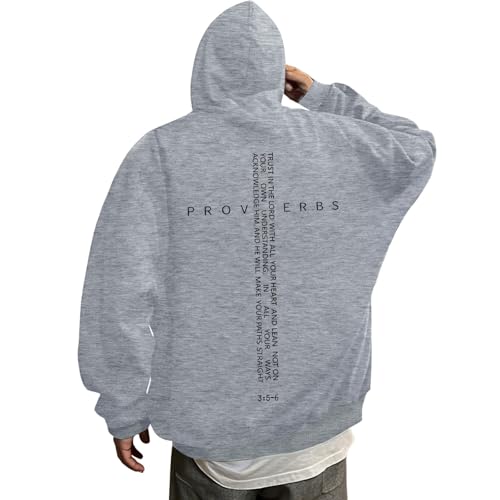 Sweat à capuche imprimé et vêtement de loisirs inspirant pour homme