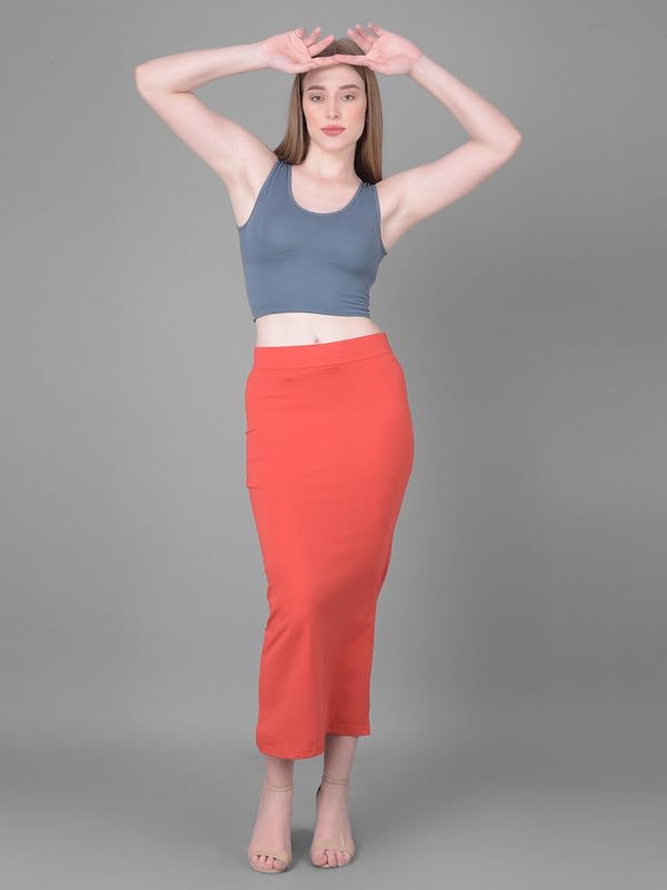 Image of Comfort Lady Women Cotton Blend Saree Shapewear /Saree Shapers Underskirt /Saree Petticoat
