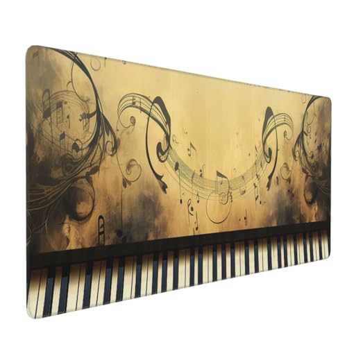 Tapis de souris gaming musical XL pour organiser votre bureau à la maison avec style