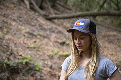 Image of International Tie State Hat for Men and Women, Adjustable Snapback Trucker Baseball Cap with Embroidered Patch