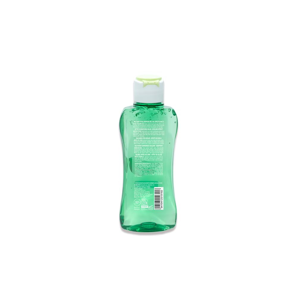 Babaria - After Sun Aloe Vera efekt lodu | Krem nawilżający do twarzy dla mężczyzn i kobiet z efektem lodu | Krem do twarzy dla mężczyzn i kobiet | Krem do twarzy z aloesem