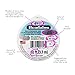 Beadalon 49 Strand Stainless Steel Bead Stringing Wire, .018 in / 0.46 mm, Bright, 100 ft / 31 m