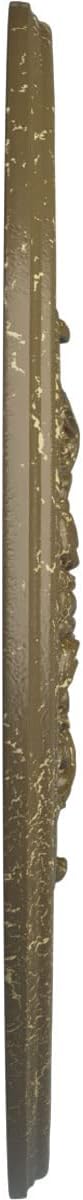 Ekena Millwork CM26TAMMC Traditional with Acanthus Leaves Ceiling Medallion, 26" x 3-1/8" x 1-1/2", Mississippi Mud Crackle