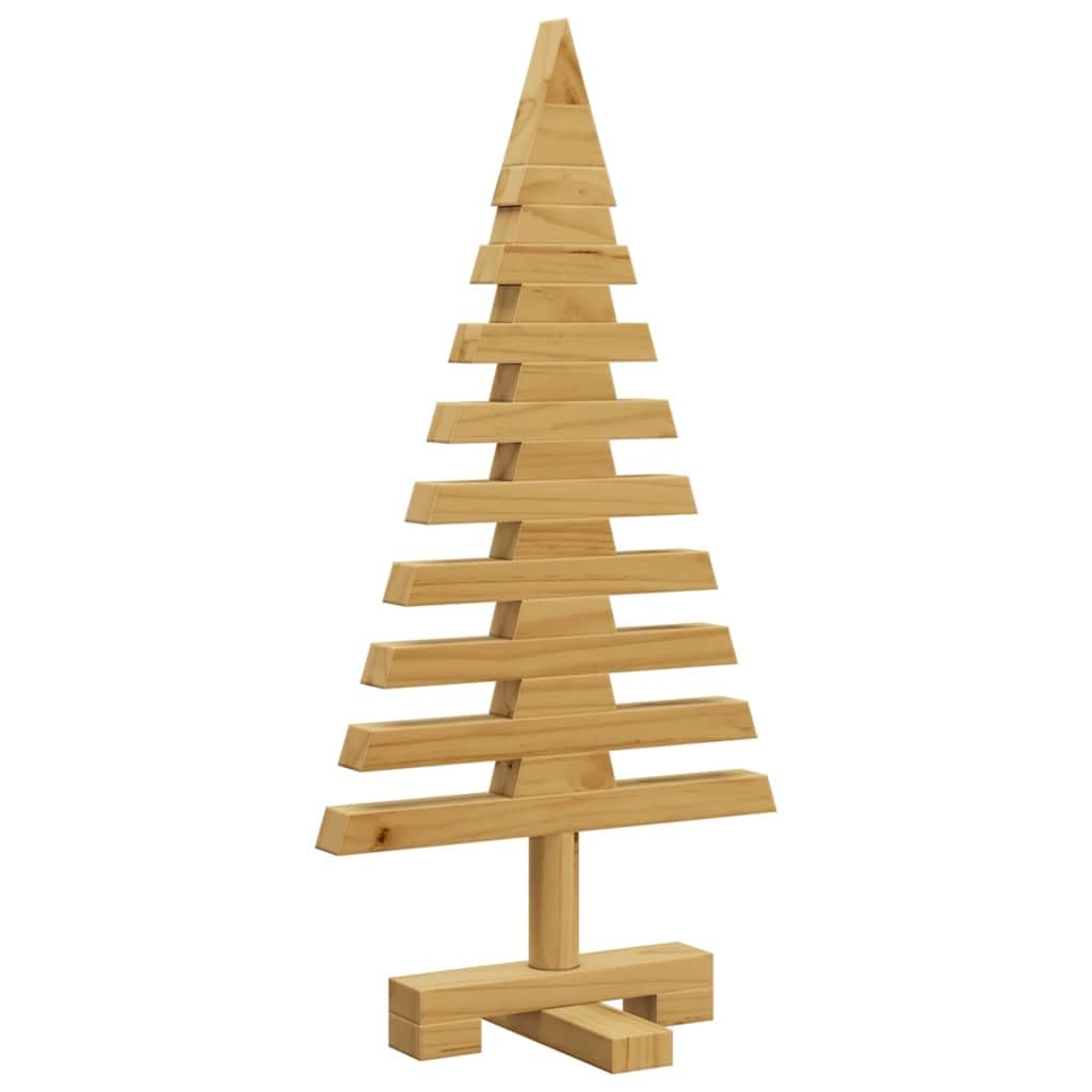 Árbol de Navidad de Madera de Pino Maciza