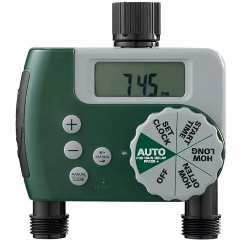 Orbit Hose Faucet Timer, 2 Outlet Cover