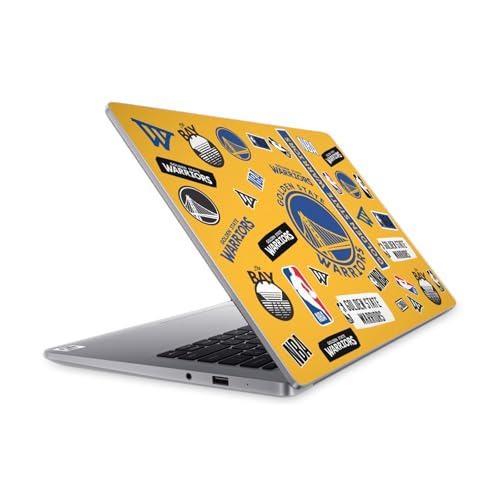 Skin vinyle Mi Notebook 14 2020 habillage autocollant PC portable NBA Golden State Warriors