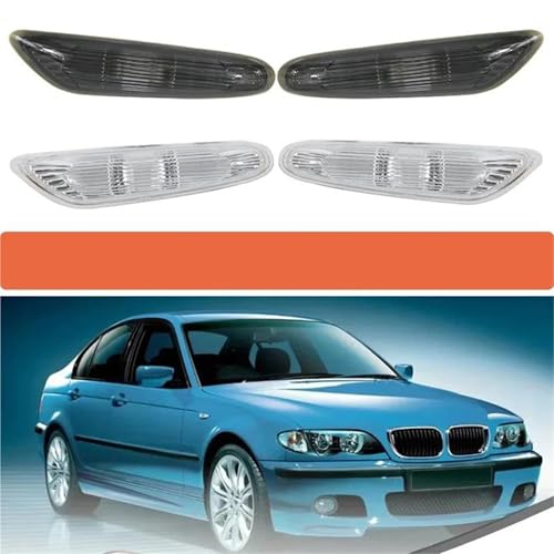 Clignotants latéraux haute visibilité pour feux de garde-boue E90 E46