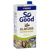 So Good Unsweetened Almond Milk, 1 Liter