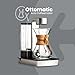 Chemex Ottomatic Pour Over Coffee Maker Set, 40 oz Capacity – Automatic Pour Over Machine with 6 Cup Glass Coffeemaker, Specialty Drip Brewer, Barista Quality Coffee System