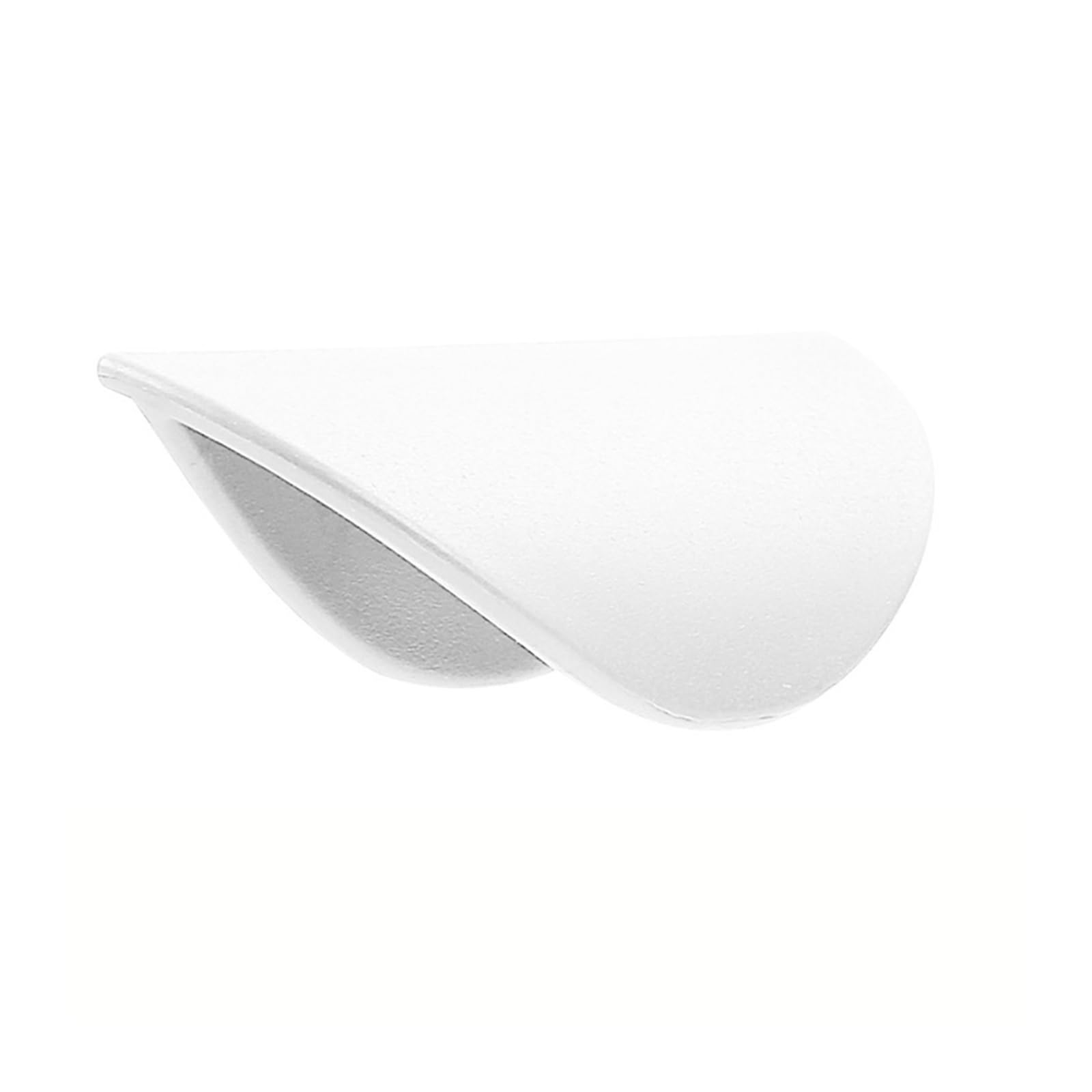 Diyouke White Self-Adhesive Seamless Round Door Handle - Sticky Knob For Furniture, Cupboard, And Wardrobe Doors(,8Pc)