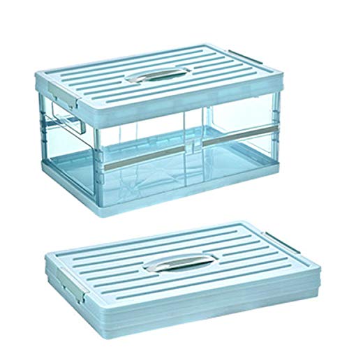 30L折りたたみ式車のトランク収納ボックス、カーボックス、家庭用衣類収納、本収納ボックス、