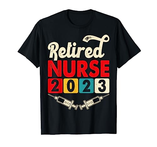 Funny retirement retro vintage sunset gifts for retired Maglietta