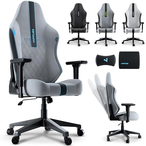 JUPPLIES Premium Ergonomic Gaming Chair – Gaming Chairs with Brea...