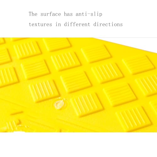 Rampas para Escalones, diseño texturizado antideslizante, rampa triangular de plástico duradero, adecuada para uso interior y exterior miniatura 6
