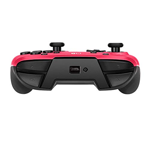 Pdp Gaming Faceoff Deluxe Wireless Switch Pro Controller - Pink Camo / Camouflage - Officially Licensed By Nintendo - Customizable Buttons, Sticks, Triggers, And Paddles - Motion Sensing Controllers #TOP6