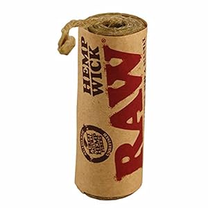 lont van ruwe hennepvezel, lengte 6 m