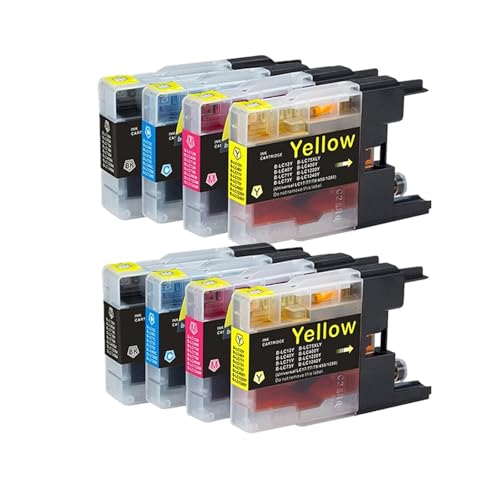 Cartouche d'encre LC1240 haute précision compatible MFC-J430W