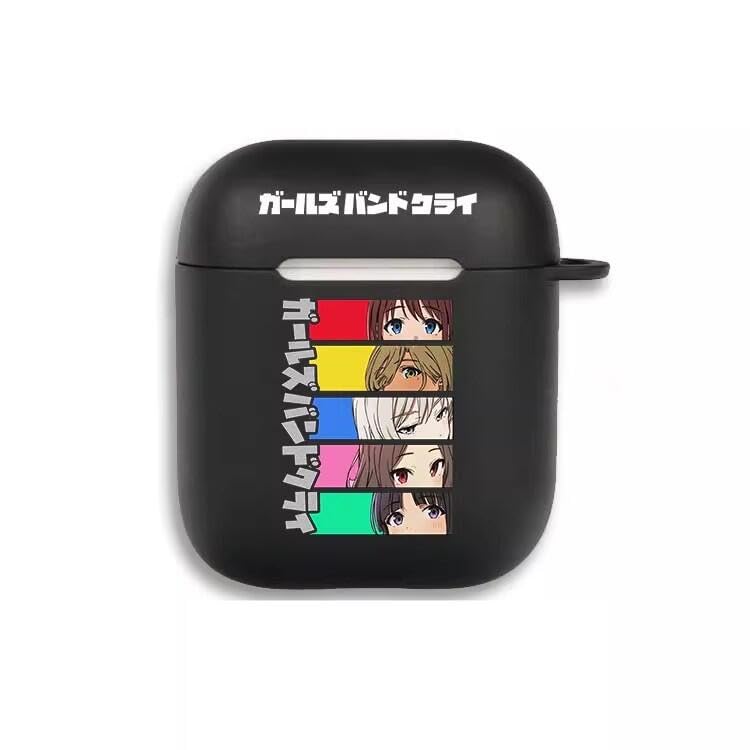 Amazon.co.jp: ガールズバンドクライ AirPods ケース イヤホンケース 