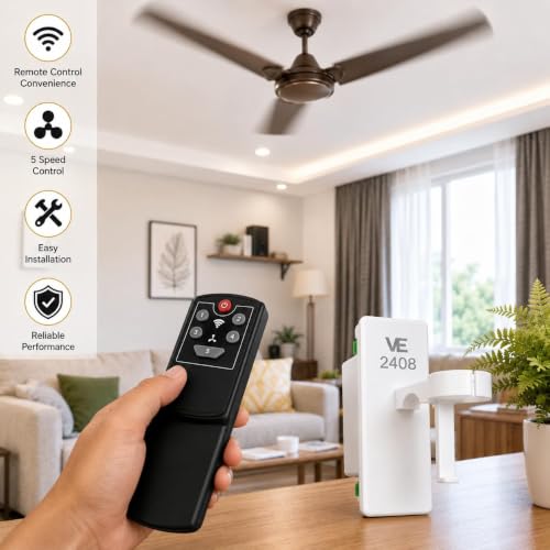 homnest Store homnest Universal Ceiling Fan Remote Control Kit - Image 4
