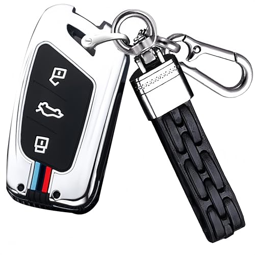 Coque de clé MG EHS ZS avec protection 3 boutons et insertion silicone étanche