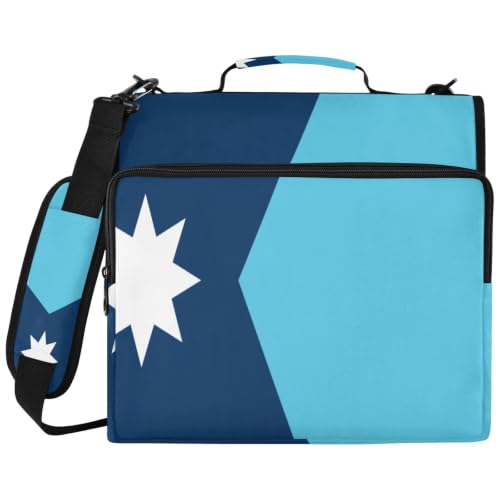 Sac de rangement Minnesota pour ordinateur 14 pouces et classeur 3 anneaux imprimé