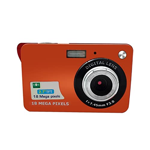 rfIJ 4kA ʐ^p~jfW^JBe[WRpNgtHgR[_[ 2.7 TFT XN[|[^u DV Selfie g 18MP rfIJ Avlog J(16G SD Card,Orange)