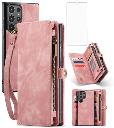 Coque portefeuille Samsung Galaxy S25 Ultra 5G amovible porte-carte